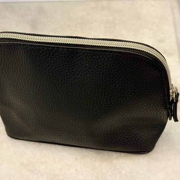 Laura Mercier Black Textured Makeup Bag - Picture 3 of 5